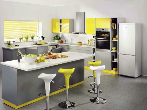 Дизайн пола на кухне: идеи и фото современных интерьеров