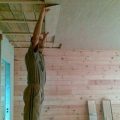 Потолок из ламината: как сделать своими руками