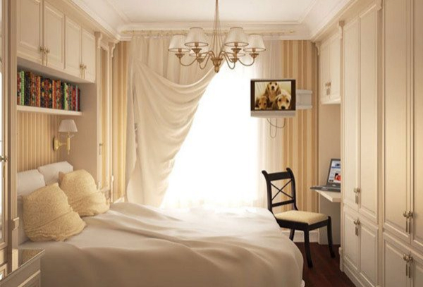 Ремонт в спальне — спальне 11 квадратных метров: практичные советы + выборка интерьеров