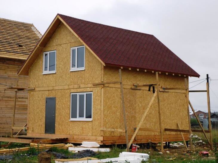 Строим дом своими руками из СИП панелей в фото
