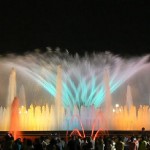 Шоу поющих фонтанов – в Барселоне -