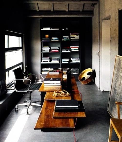 Домашний офис — рабочий кабинет дома в фото