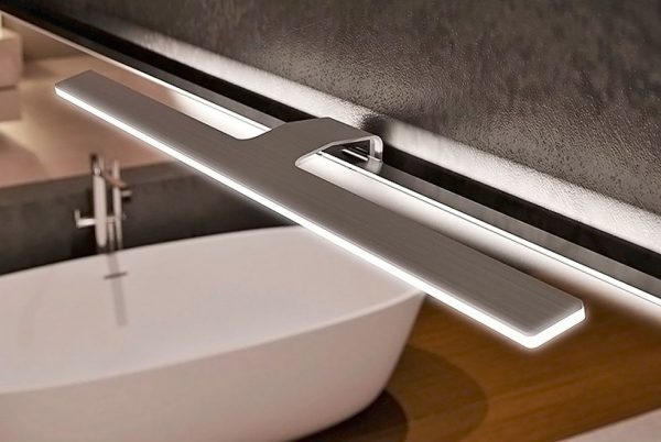 Как организовать освещение в ванной: схемы проводки, типы ламп в фото