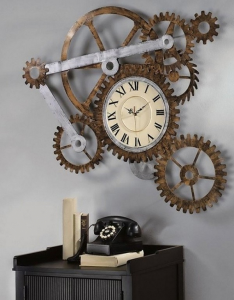 Оригинальные настенные часы – красивый аксессуар с глубоким смыслом